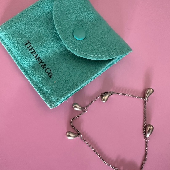 Tiffany & Co. Teardrop Station Bracelet - Picture 1 of 2